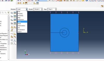 آموزش شبیه سازی رشد ترک در آباکوس